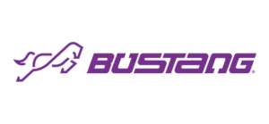 Logo of Bustang featuring a stylized motorcoach and bold purple text.
