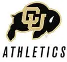 Logo of the University of Denver Athletics featuring a large red "D" with "ATHLETICS" written below.