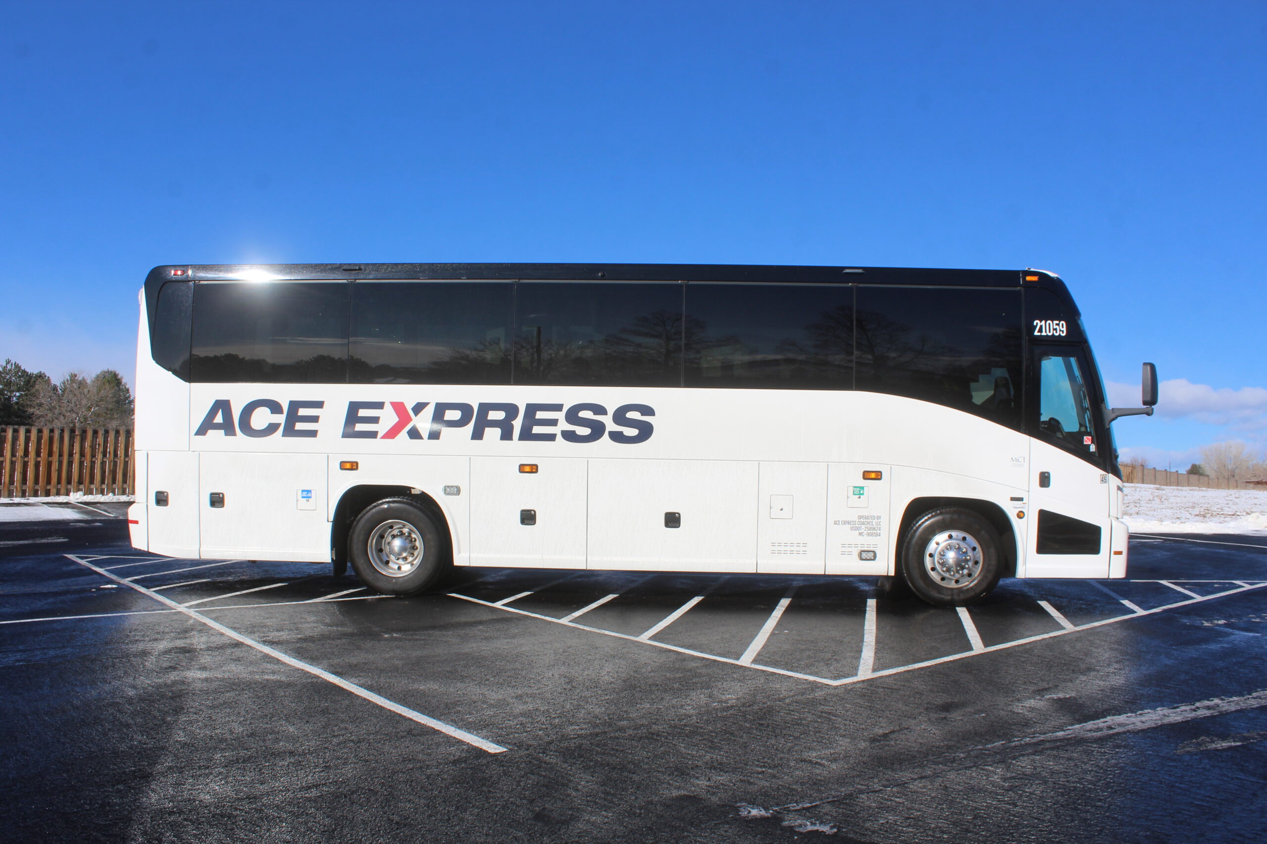 ACE Express Coaches mid-size motorcoach